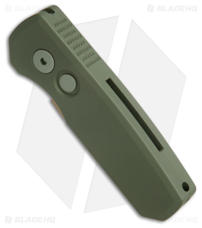 Pro-Tech Desert Warrior Runt 5 MagnaCut Reverse Tanto Automatic Knife - Smooth