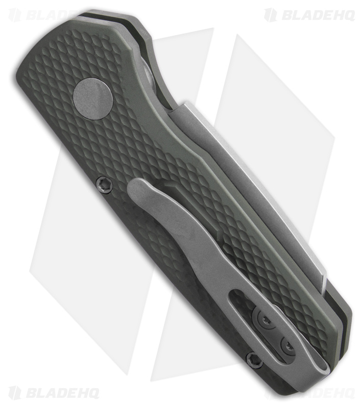 Pro-Tech Runt 5 Reverse Tanto Automatic Knife Textured Green (1.9" SW) Magnacut 