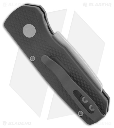 Pro-Tech Runt 5 Reverse Tanto MagnaCut Automatic Knife Textured Black (1.9" SW)