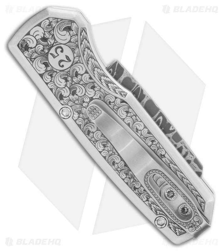 Pro-Tech Ultimate Custom Runt 5 Steel Bruce Shaw Engraving + Diamond (1.9" Dam.)
