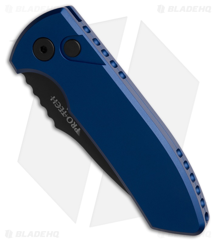 Pro-Tech Exclusive SBR Auto Blue Serialized Aluminum