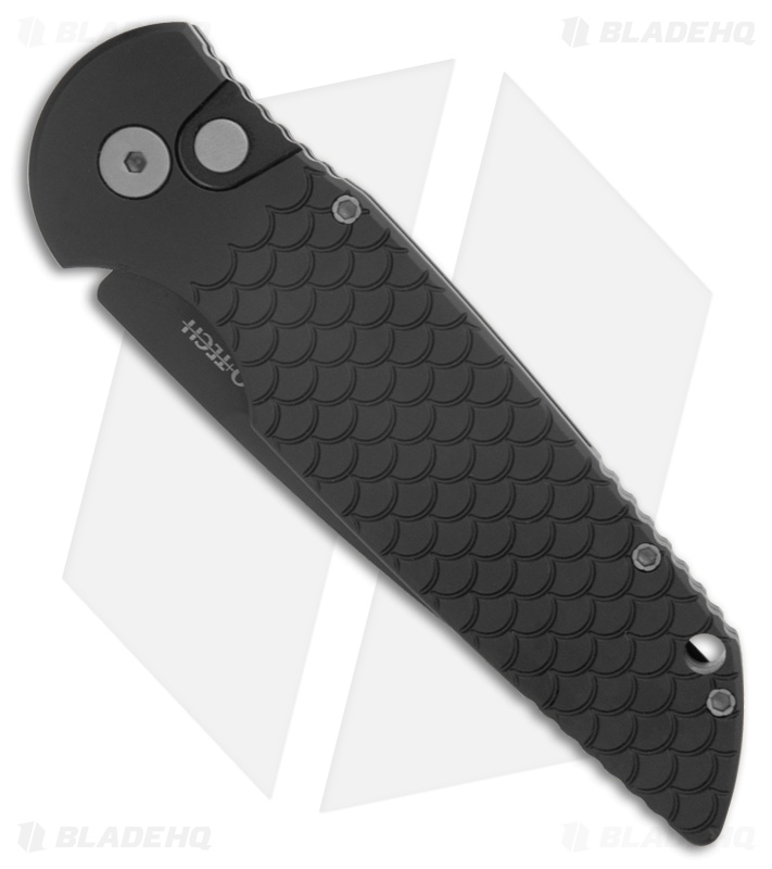 Pro-Tech  TR-3 X1 Tactical Response MagnaCut Automatic Fish Scale (3.5" Black)