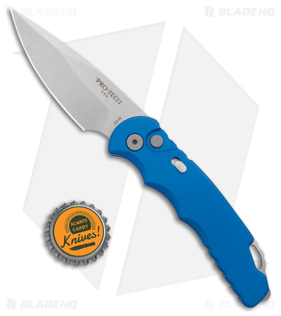 Pro-Tech TR-5 Automatic Knife Blue (3.25" Stonewash) T501-Blue