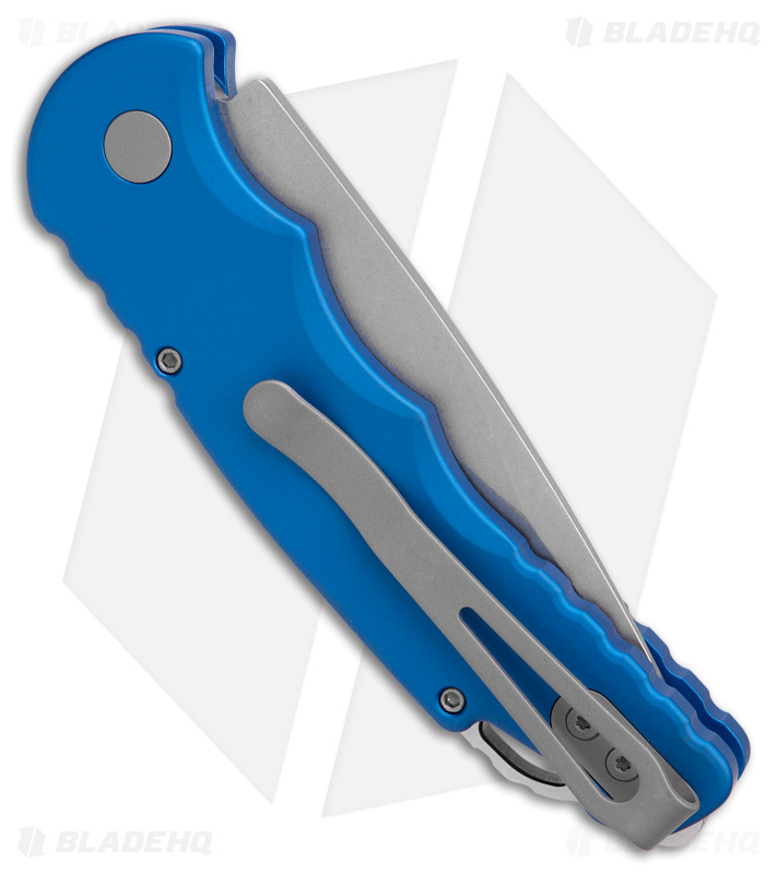 Pro-Tech TR-5 Automatic Knife Blue (3.25" Stonewash) T501-Blue