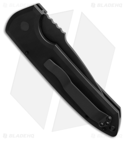 Pro-Tech Les George Rockeye Auto Operator Blue Tritium (3.4" Black) Exclusive