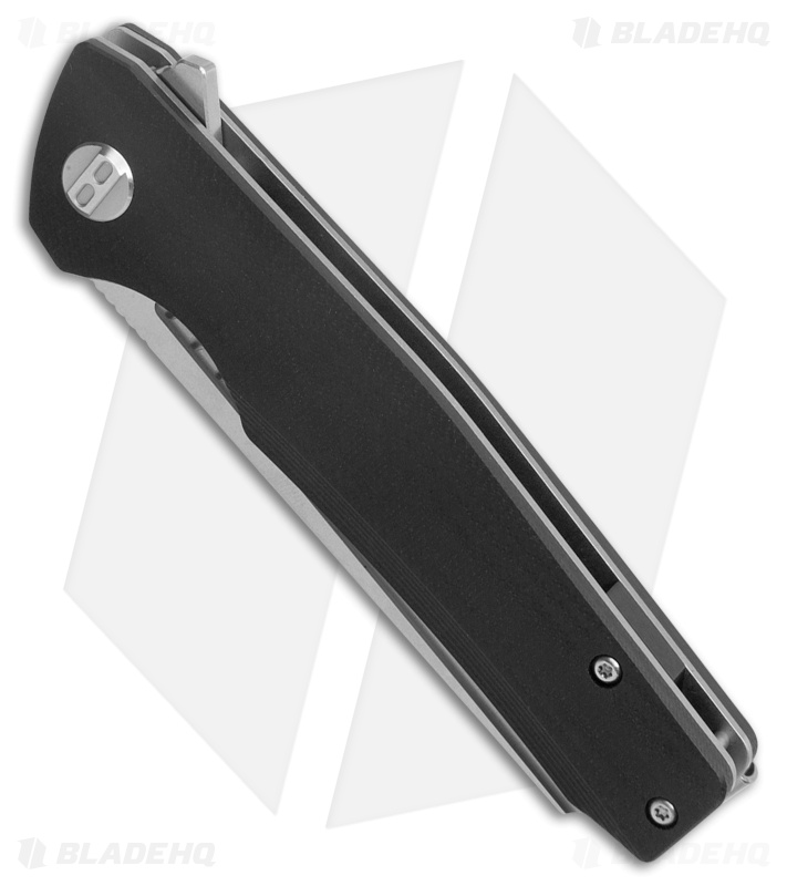 Bestech Knives Slyther Liner Lock Knife Black G-10 (3.7" Satin) BG51A-1