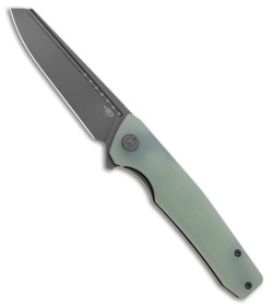 Bestech Knives Slyther Liner Lock Knife Jade G-10 (3.7" Titanized Gray) BG51B-3