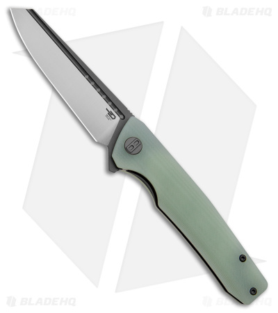 Bestech Knives Slyther Liner Lock Knife Jade G-10 (3.7" Two-Tone) BG51B-2