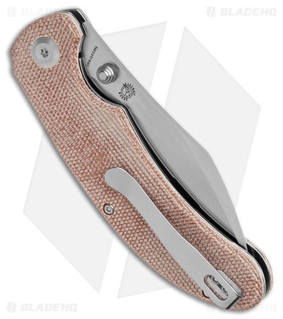 Kansept Knives Nesstreet Liner Lock Knife Brown Micarta (3.5" Satin S35VN) 