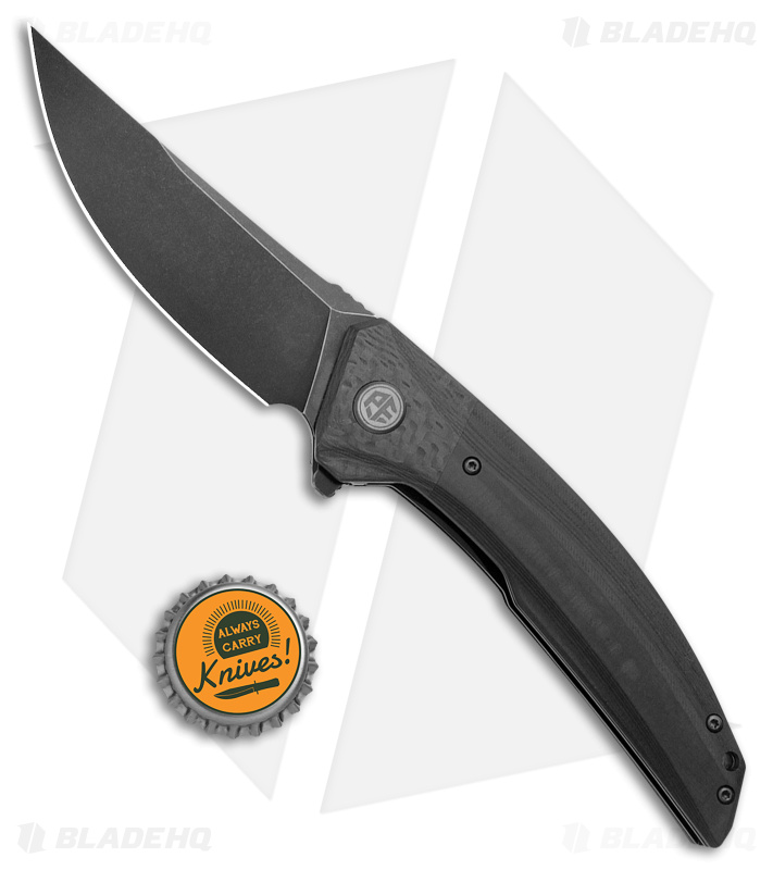 FAB Tip the Barkeep/心付け 英CF Petrified Fish Deepsea Liner Black CF (Satin) - Blade HQ