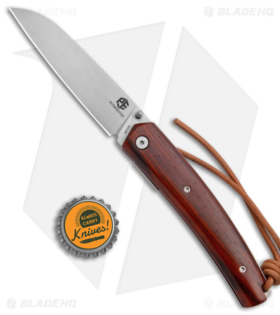 Petrified Fish PF719 Liner Lock Knife Sandalwood - Blade HQ