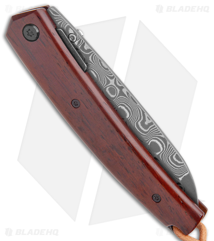 Petrified Fish PF719DM Liner Lock Knife Wood - Blade HQ Petrified Fish PF719DM Liner Lock Knife Wood - Blade HQ