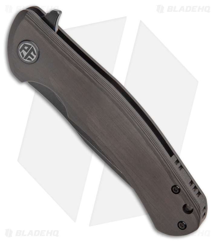 Petrified Fish Warrior Liner Lock Knife Carbon Fiber (3.5" BW) PF949