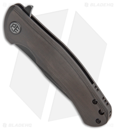 Petrified Fish Warrior Liner Lock Knife Carbon Fiber (3.5" BW) PF949