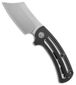 Petrified Fish Eddy Liner Lock Knife Black G-10 (3.18" Stonewash) PFE01