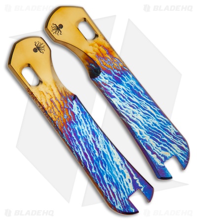 Piratech MagSnap Magnetic Titanium Scales - Beach/Waves Anodized - KHE02S