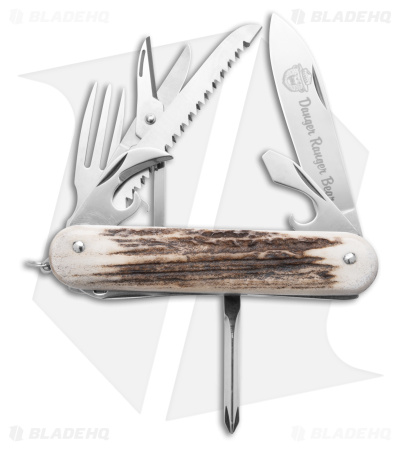 Prometheus Design Danger Ranger Bear Scout Multi-Tool  Bone (9-in-1)