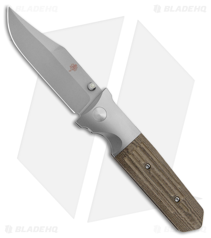 Prometheus Design STS-B Green Micarta (BB) - Blade HQ