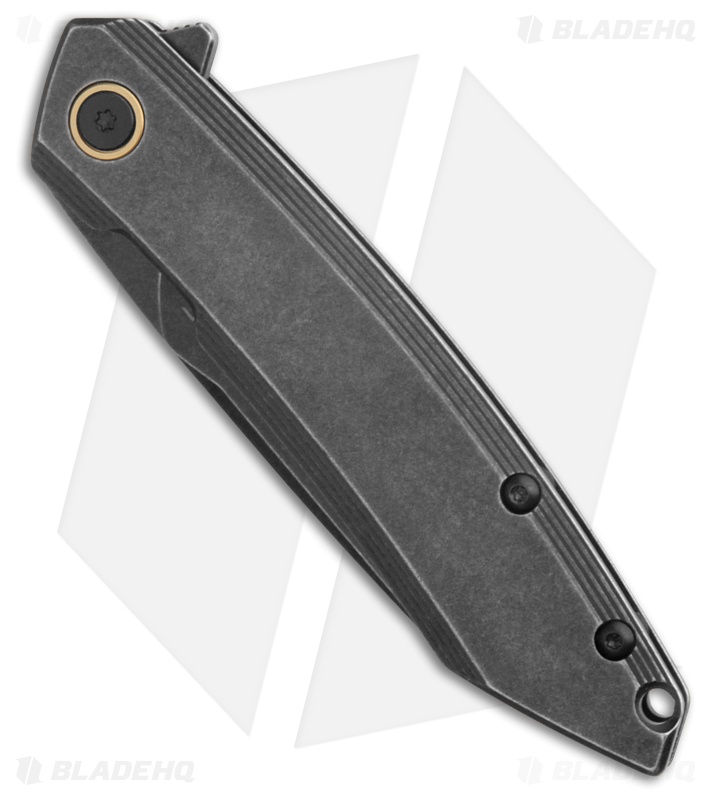 RUIKE P831S-SB Frame Lock Knife Black SW 3Cr14N (3.35" Black SW)