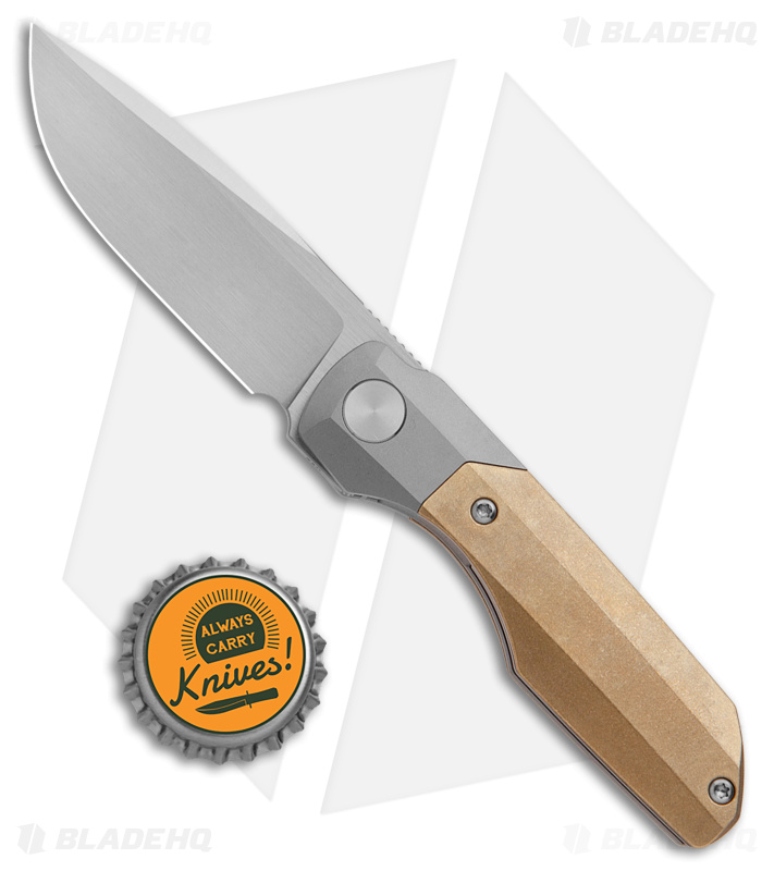 Vero Engineering Mini Synapse Brass (Hand Satin) - Blade HQ