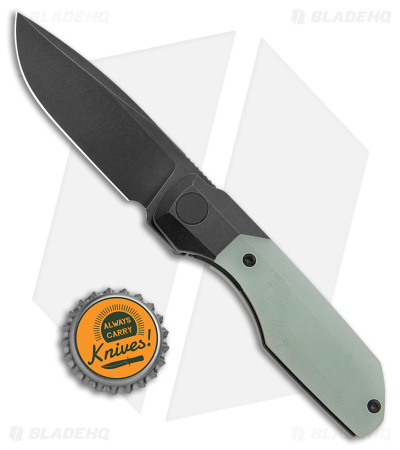 Vero Engineering Mini Synapse Frame Lock Knife Titanium Jade G-10 (3" BW M390)