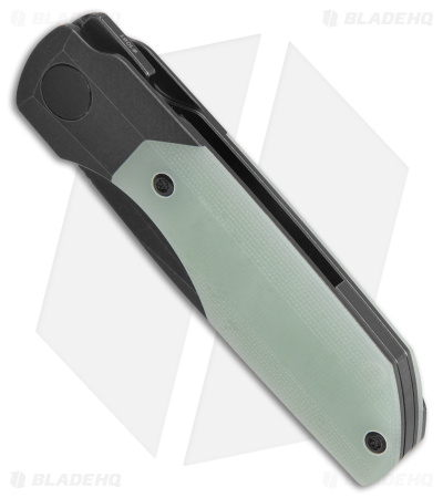 Vero Engineering Mini Synapse Frame Lock Knife Titanium Jade G-10 (3" BW M390)