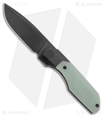 Vero Engineering Mini Synapse Frame Lock Knife Titanium Jade G-10 (3" BW M390)