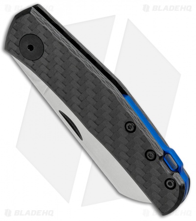 Zero Tolerance Anso 0230 Slip-Joint Knife Carbon Fiber (2.6" Stonewash) ZT
