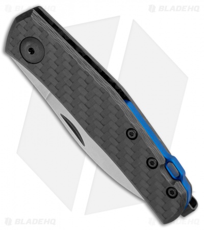 Zero Tolerance Anso 0235 Slip-Joint Knife Carbon Fiber (2.6" Stonewash) ZT