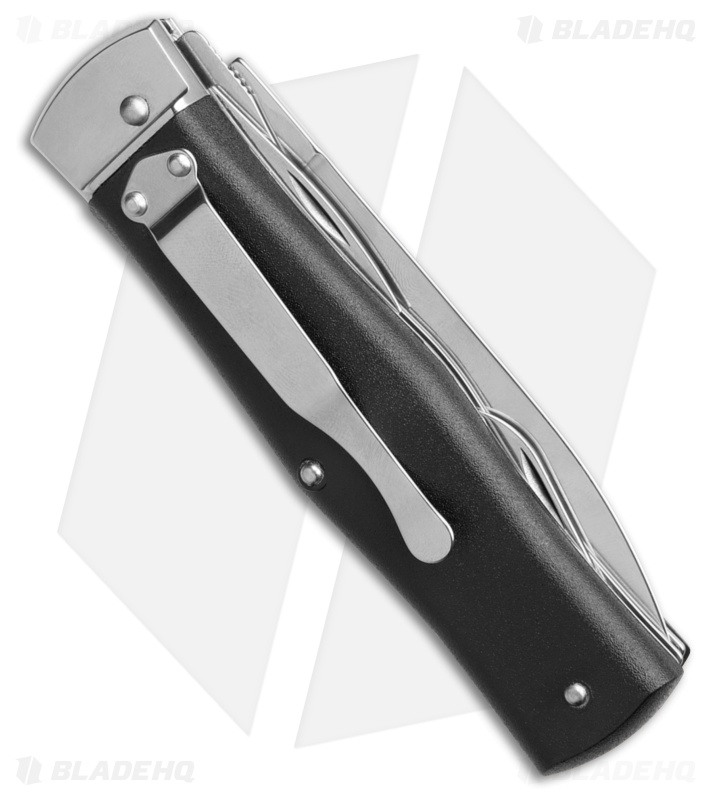 Mikov 241 Predator Multi-Tool Automatic Knife ABS Black   (3.75" Polish)