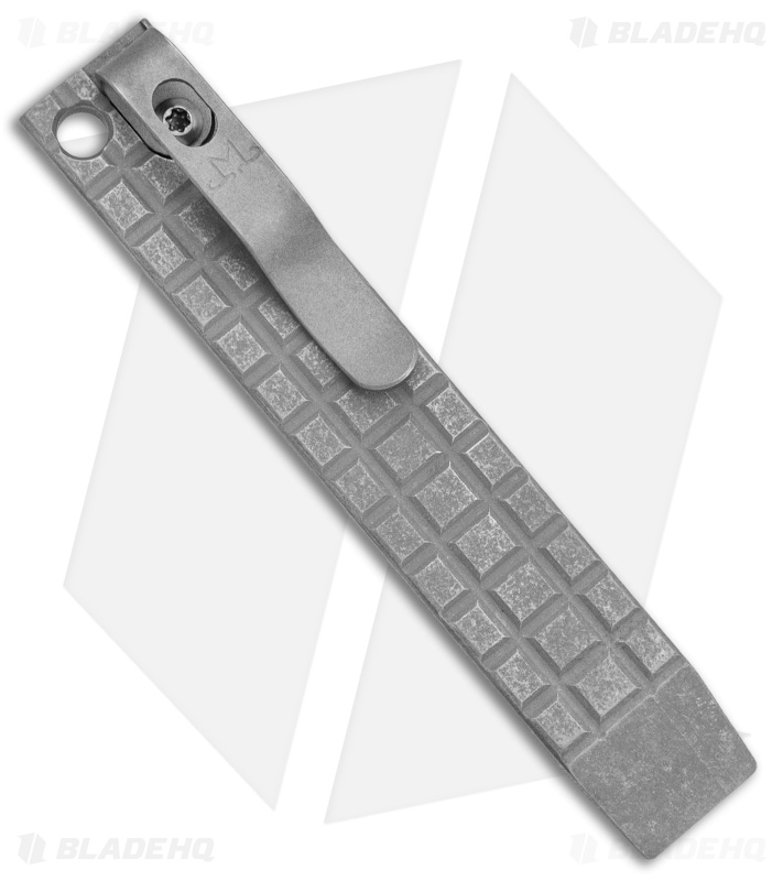 Maverick Customs 4" Tiny Titanium Pry Bar Fragtanium Gray