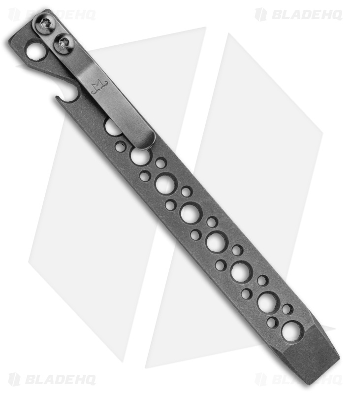 Maverick Customs 6" Titanium Pocket Pry Bar Tool - Gray "42