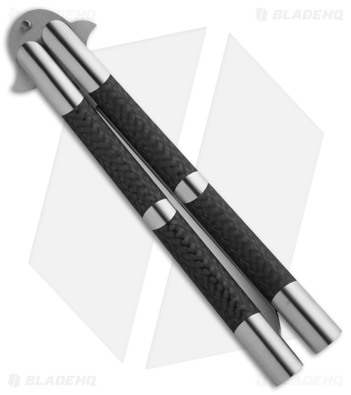 29 Knives Chris Olofson 5" Upswept Bowie Balisong Butterfly Knife