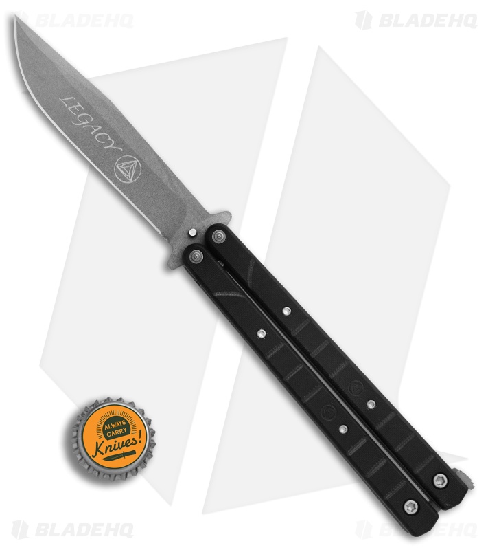 Combative Edge Prototype L1 Legacy Balisong Butterfly Knife G-10 (4.25" BB)