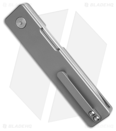 Daily Carry Co. Balikot Folding Balisong Knife Titanium (2.9" Satin)