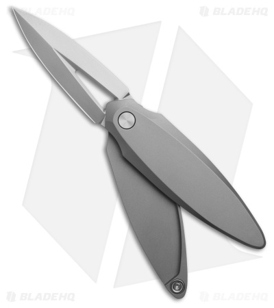 Daily Carry Co. Sibat Folding Balisong Knife Titanium (2.5" Satin)