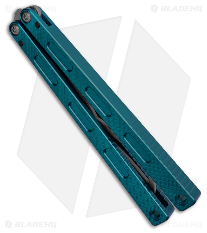 MachineWise Prysma V1 Butterfly Knife Blue Aluminum SW