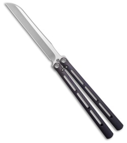 Medford Viceroy Sheepsfoot Butterfly Knife Violet Titanium (4.75" Satin S45VN)