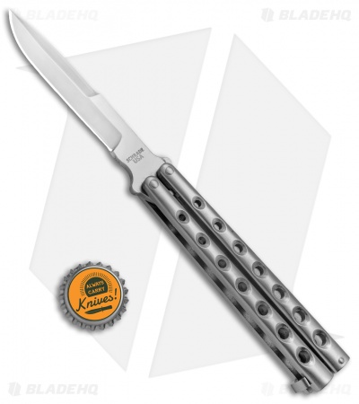 Schrade USA Manilla Folder Butterfly Knife (4.1" Satin D2) SCMF