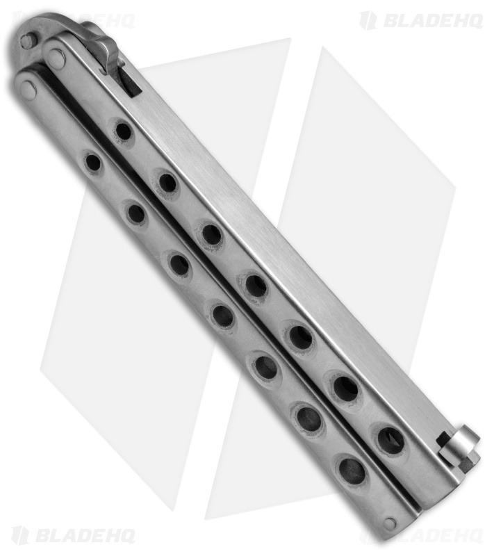 Schrade USA Manilla Folder Butterfly Knife (4.1" Satin D2) SCMF