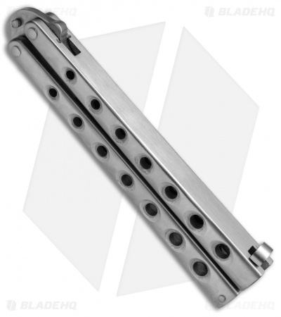 Schrade USA Manilla Folder Butterfly Knife (4.1" Satin D2) SCMF