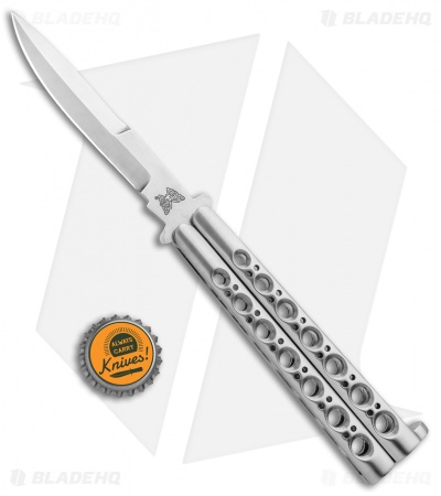 Vintage Bali-Song USA Jody Samson Weehawk Butterfly Knife Stainless (4.1" Satin)