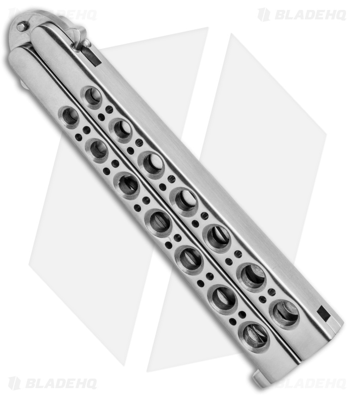 Vintage Bali-Song USA Jody Samson Weehawk Butterfly Knife Stainless (4.1" Satin)