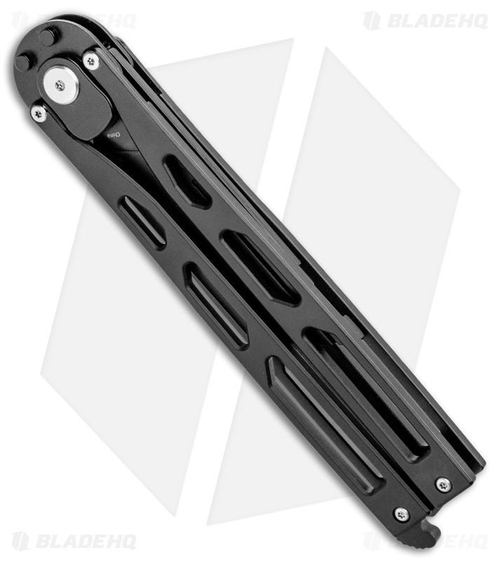 Artisan Cutlery Kinetic-Tool Automatic Butterfly Tool Black SS (2.8" Black)