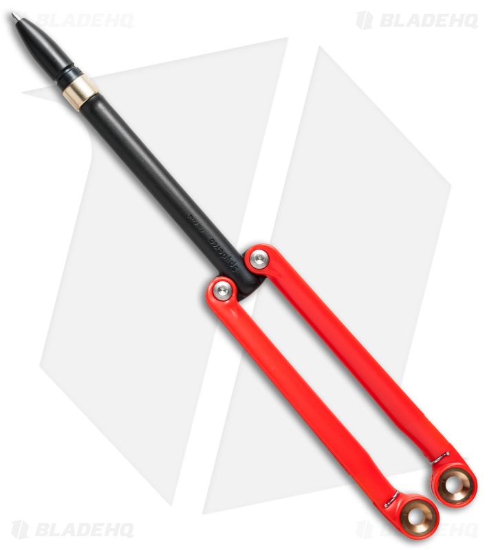 BaliYo by Spyderco Butterfly Pen Flipper USA Made (Red & Black)