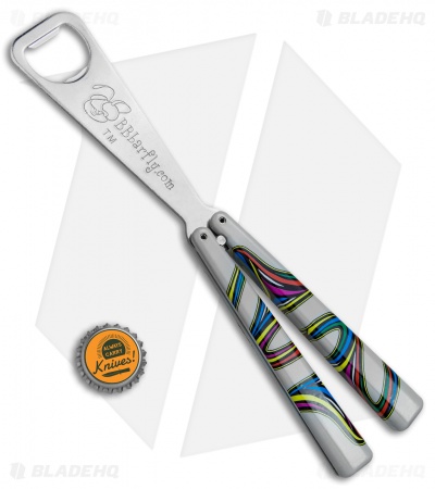 BB Barfly Bottle Opener Butterfly Trainer (Abstract Wave)