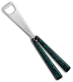 BB Barfly Bottle Opener Butterfly Trainer (Circuit Green/Black)