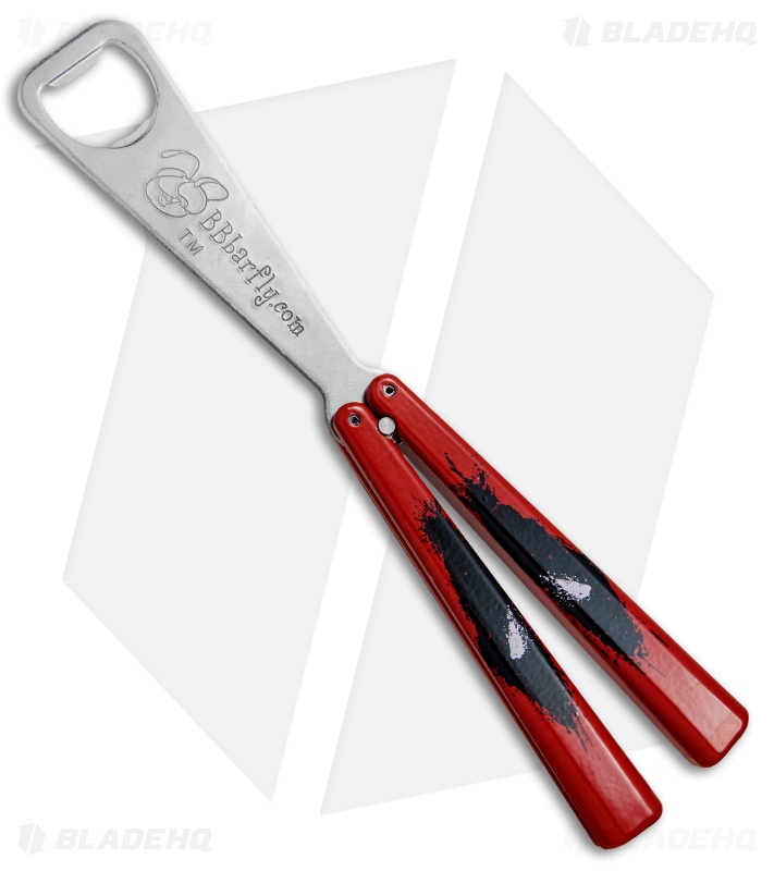 BB Barfly Bottle Opener Butterfly Trainer (Deadpool)
