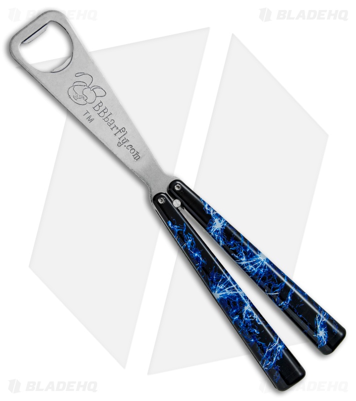 BB Barfly Bottle Opener Butterfly Trainer (Lightning Storm)