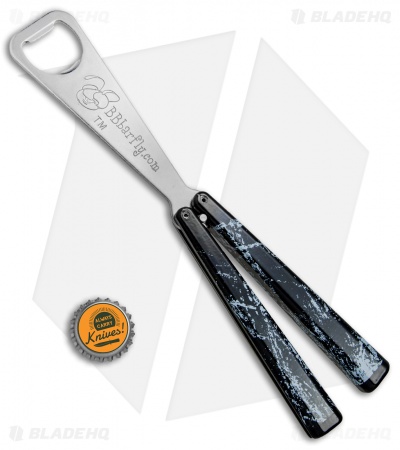 BB Barfly Bottle Opener Butterfly Trainer (Scratched Metal)